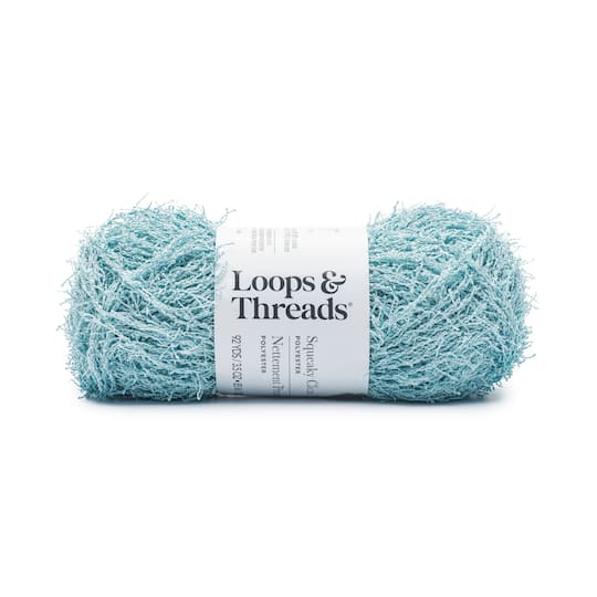 15 Pack: Squeaky Clean&#x2122; Solid Yarn by Loops &#x26; Threads&#xAE;
